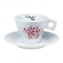 Filizanka do cappuccino z napisami Valentino Caffe